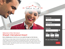Tablet Screenshot of hala-services.com